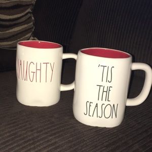 Two Rae Dunn Christmas Mugs ✨Rare✨